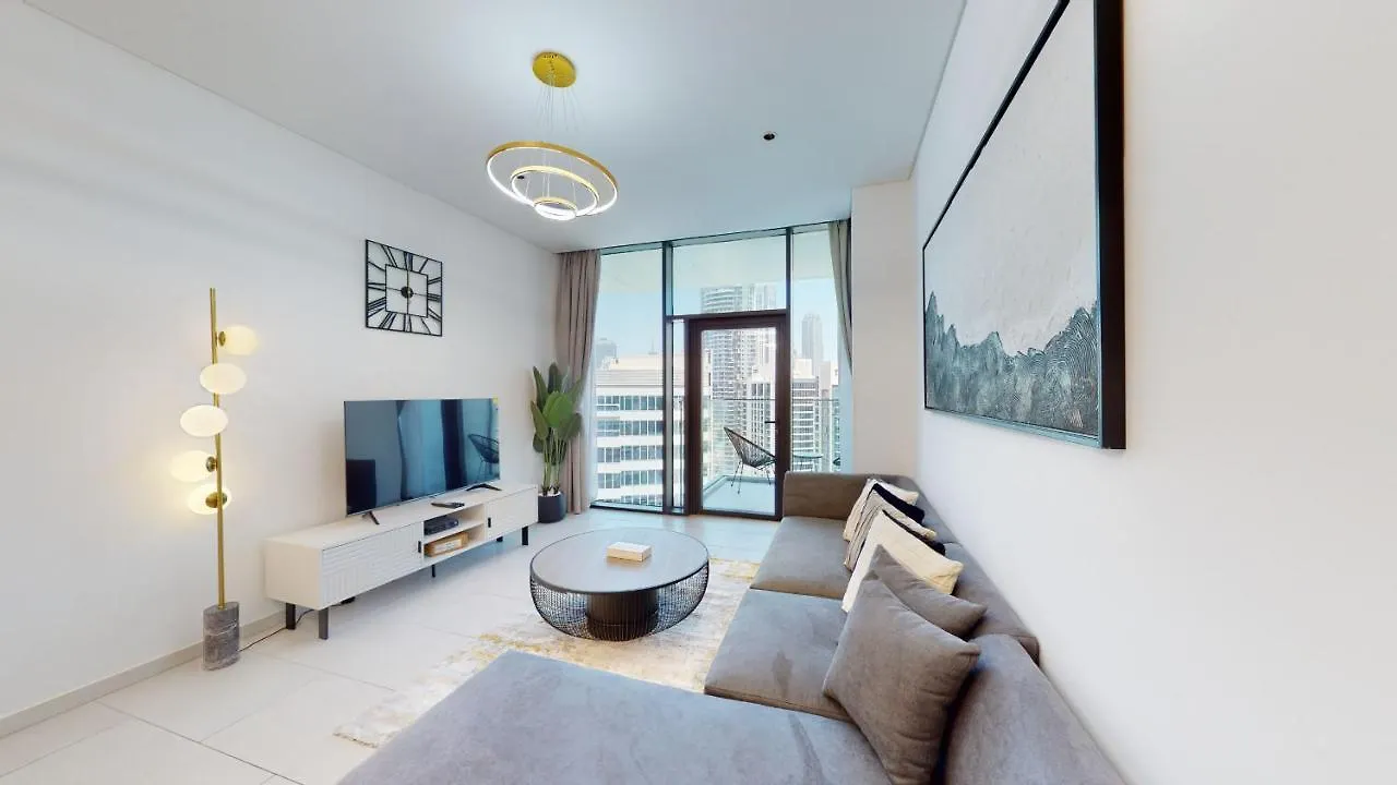 Apartment Primestay - Marquise Square 1Br In Business Bay, Burj Khalifa View Dubai